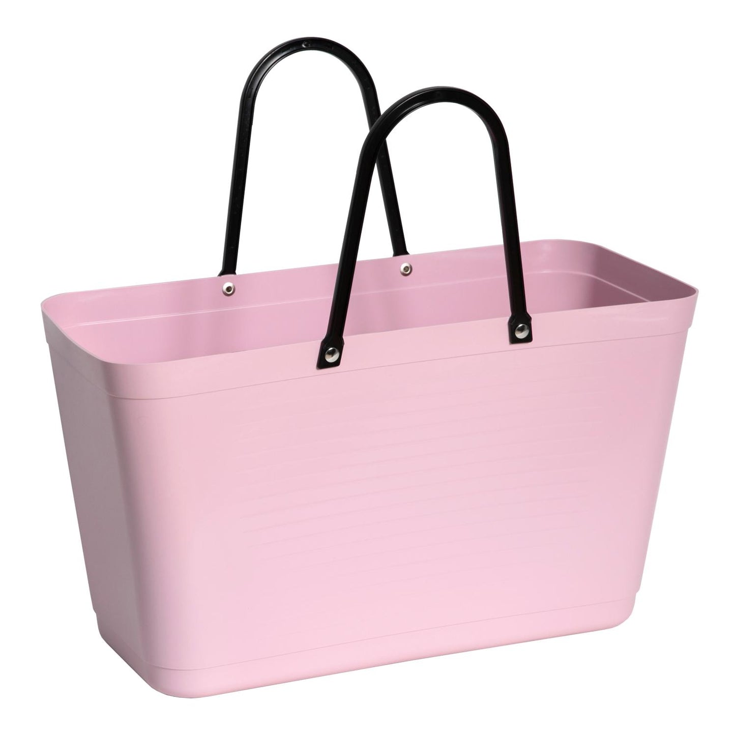 Hinza Tote Dusty Pink Green Plastic