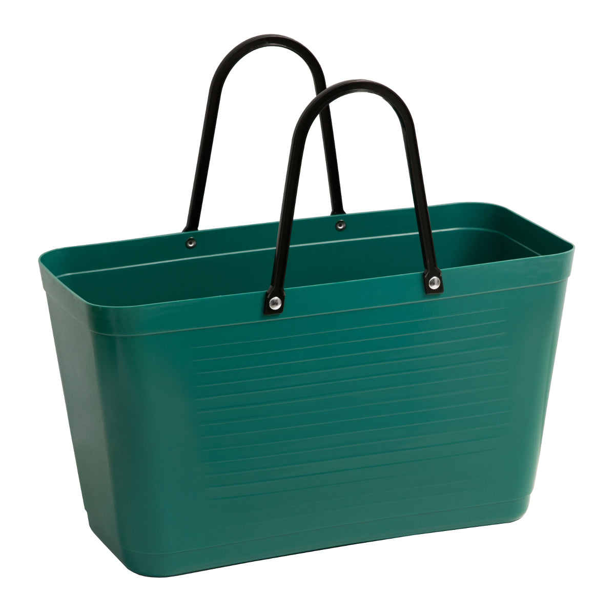 Hinza Tote Dark Green Green Plastic
