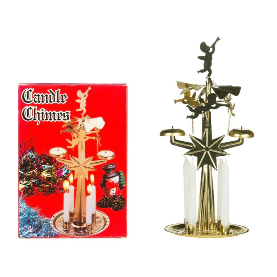 Candle Chime Brass Holder