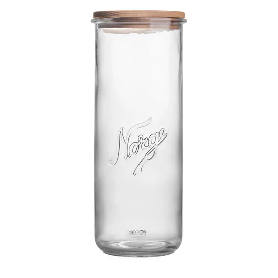 Norge Glass Canister 27 cm