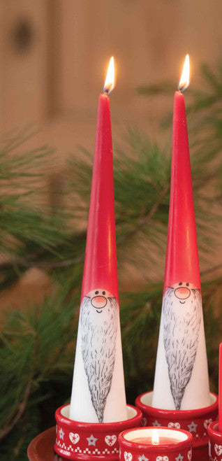 Nisse Cone Candle 4 Pack