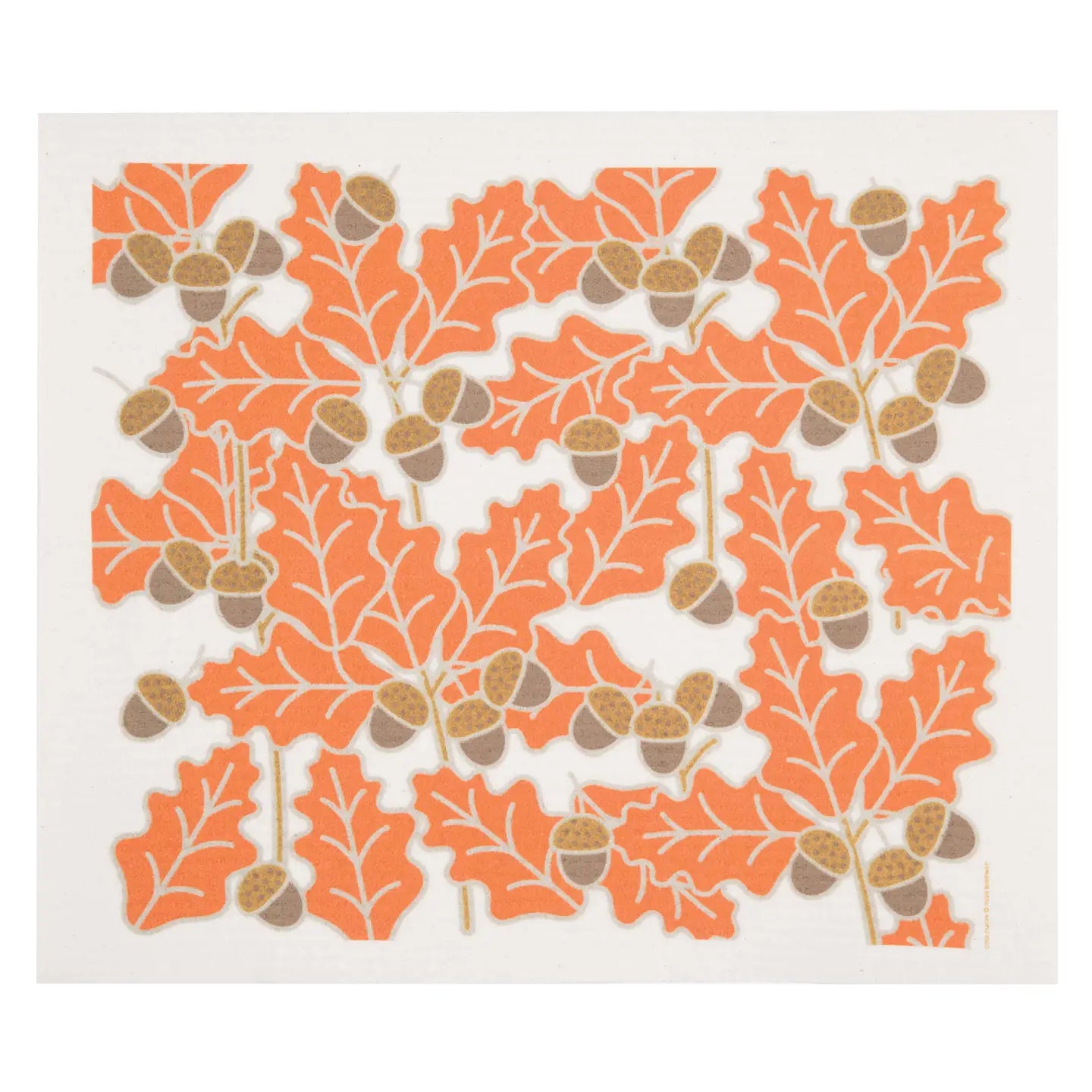 Swedish Drying Mat Oak Leaves