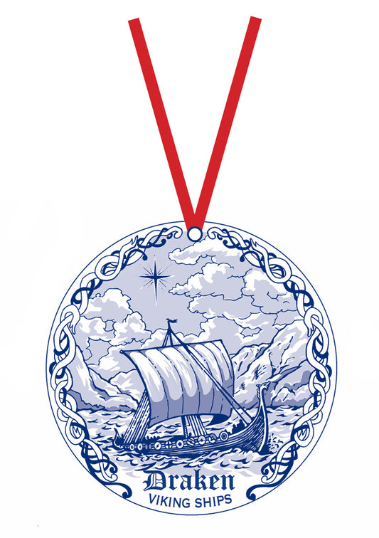 Nordic Icons Draken Viking Ship Collectible Ornament