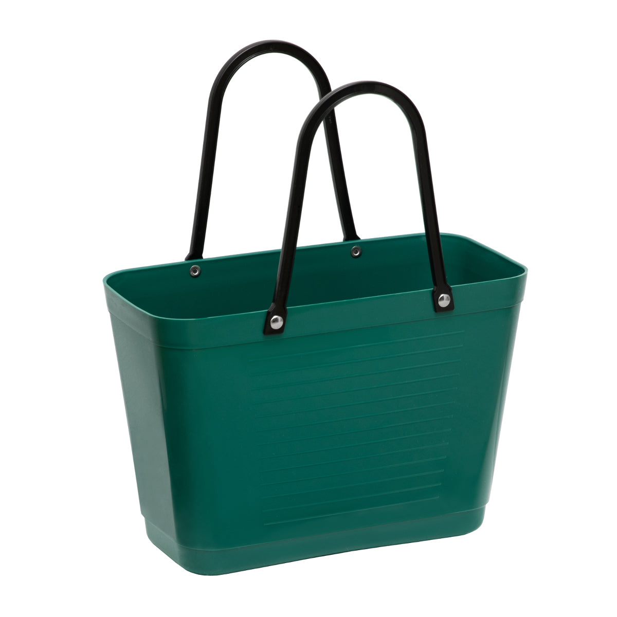 Hinza Tote Dark Green Green Plastic