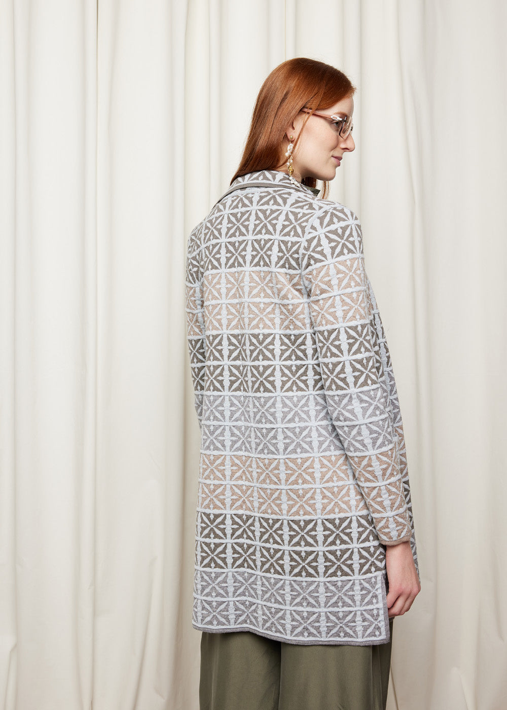 Oleana Portugal Long Cardigan 338