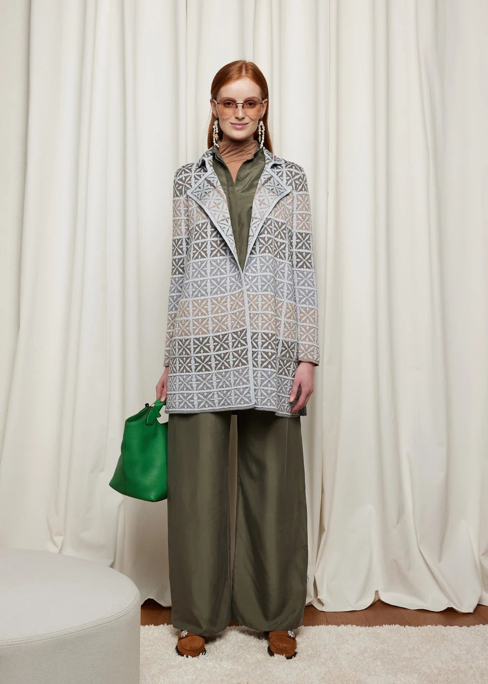 Oleana Portugal Long Cardigan 338