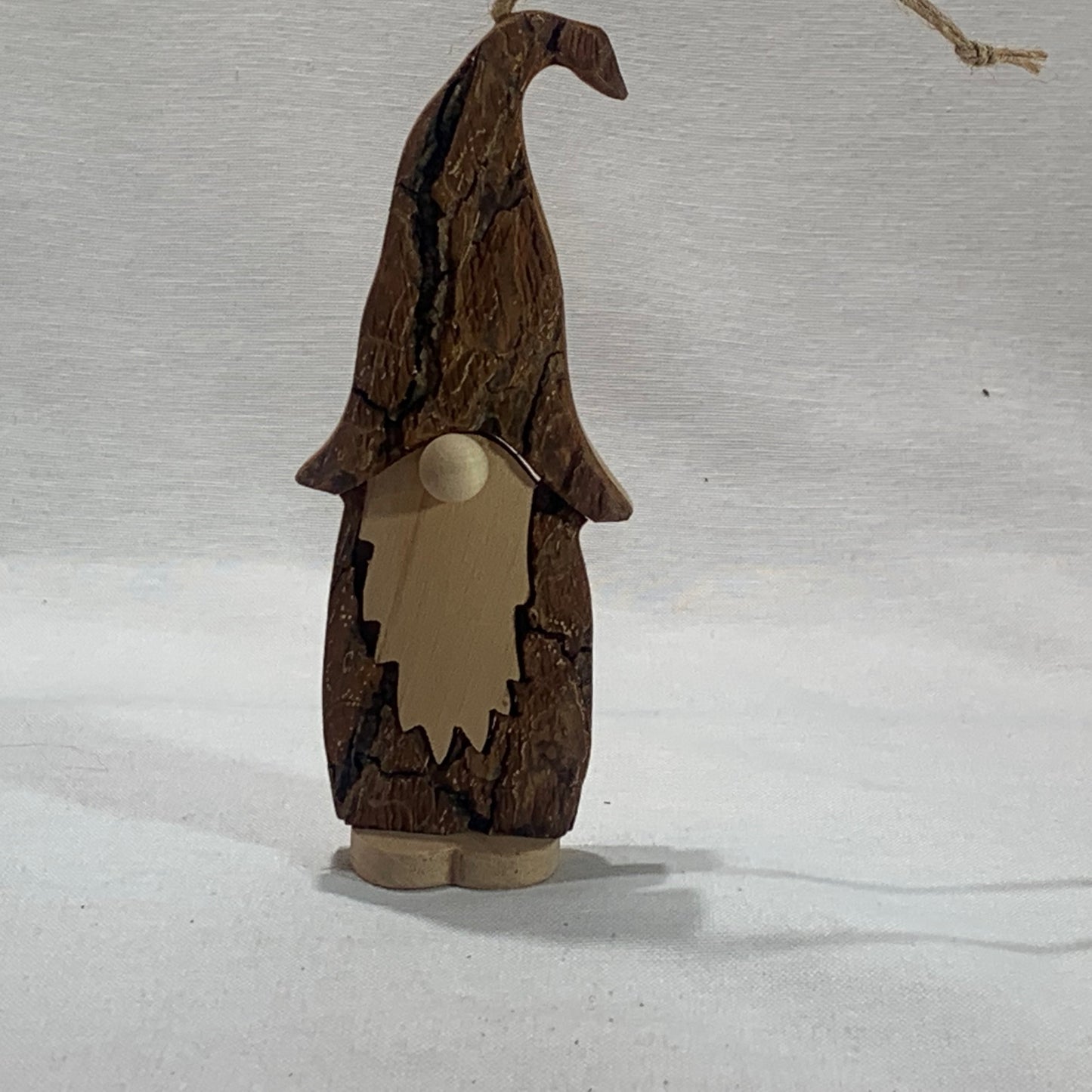 Bark Gnome Ornament Standing