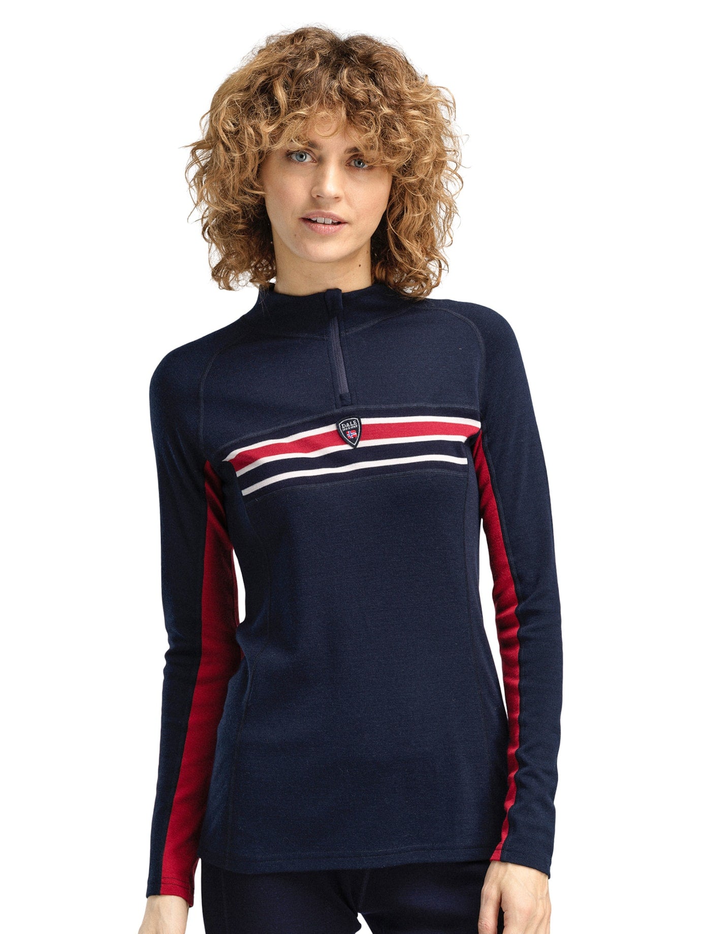 Dale Aksla Half Zip Fem Base Layer