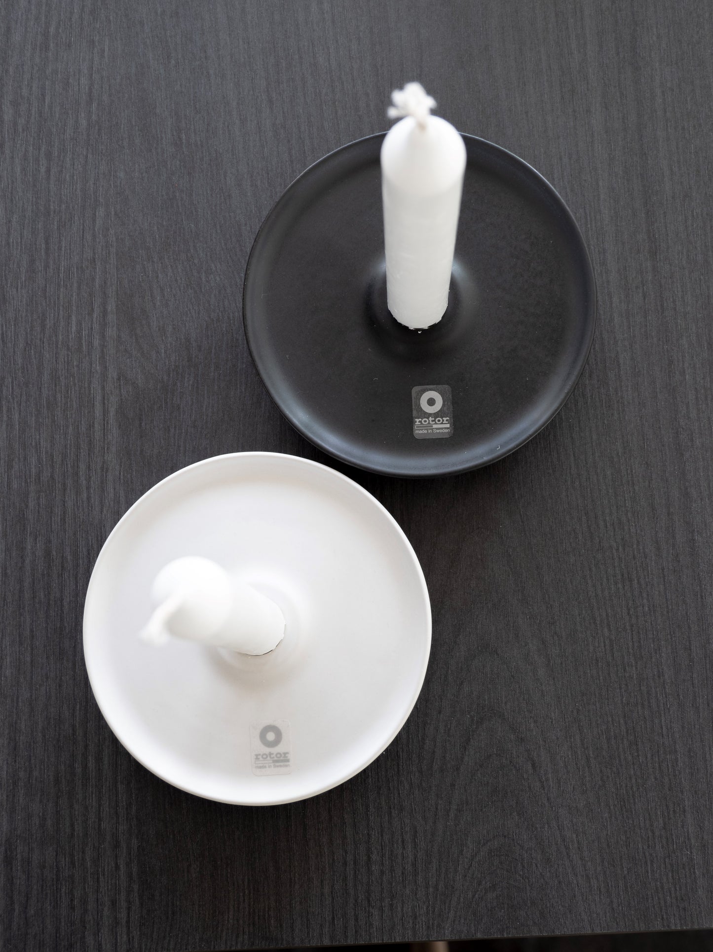 Candle Holder Galax Stoneware Rotor