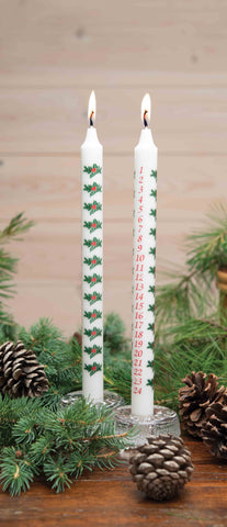 Advent Taper Holly