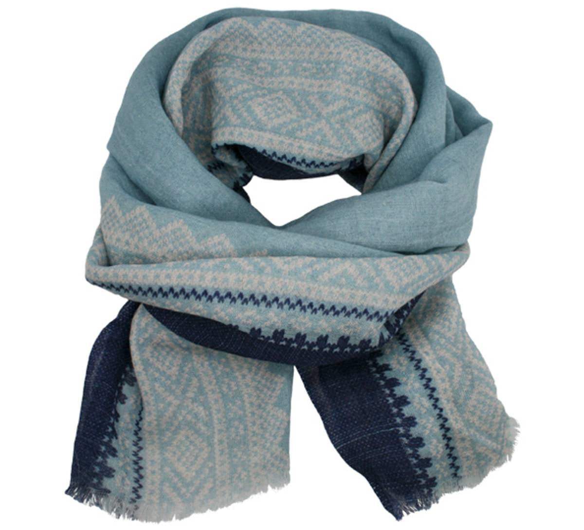 Marius Scarf Navy 100% Wool