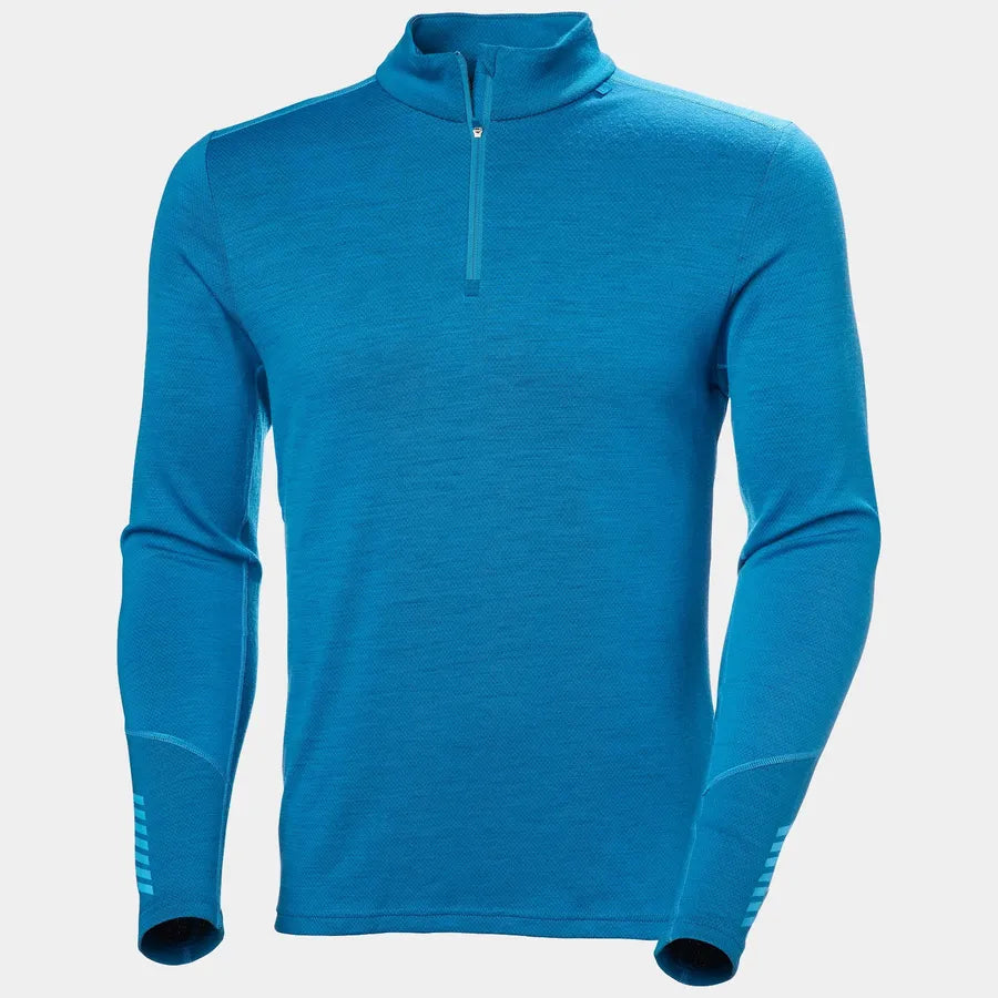 HH Men's Lifa Merino Midweight Half Zip Base Layer