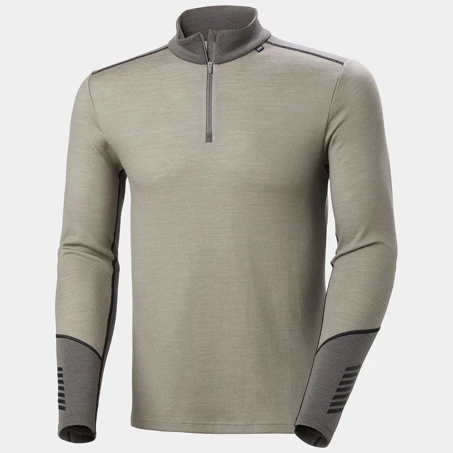HH Men's Lifa Merino Midweight Half Zip Base Layer