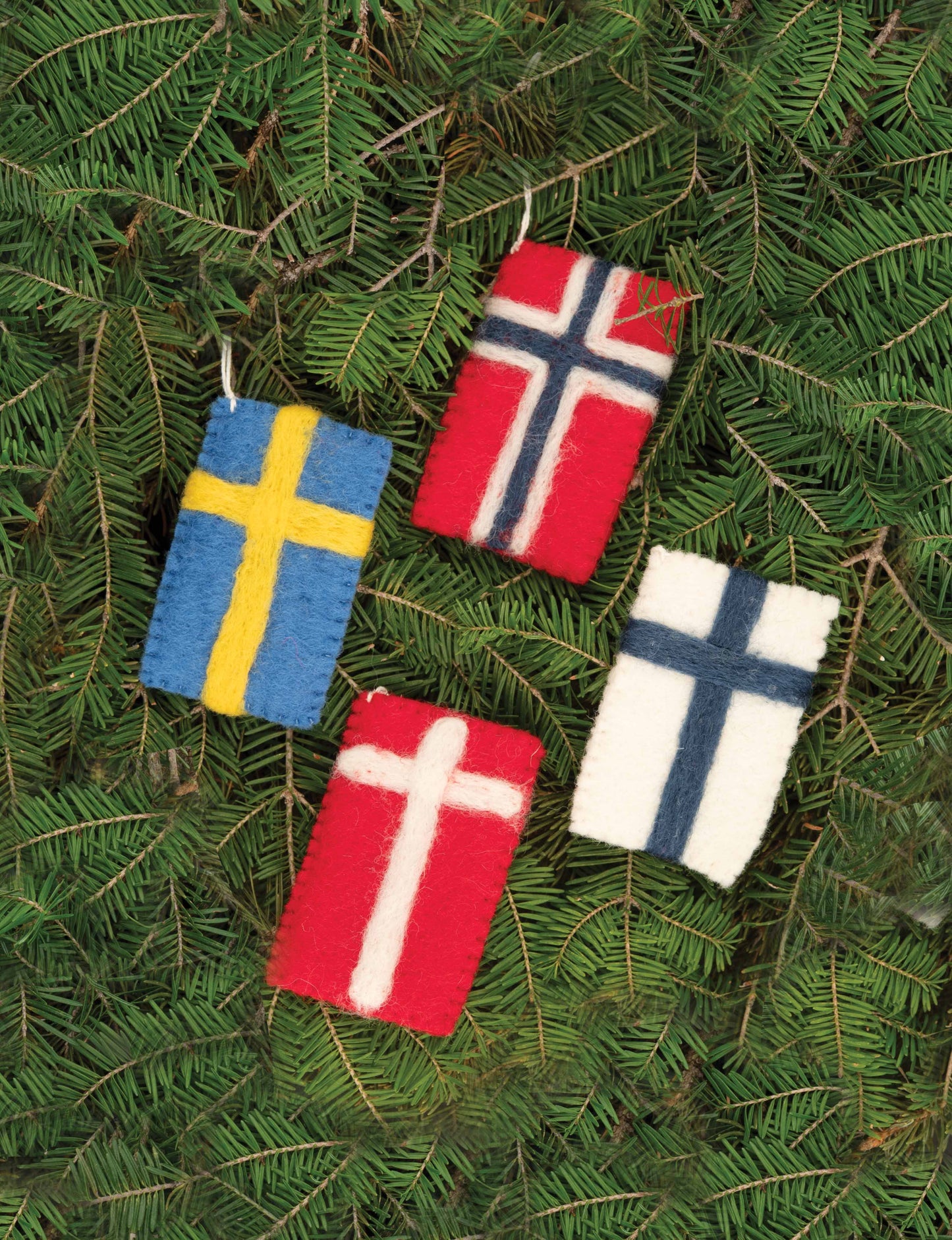 Ornament Felt Flag