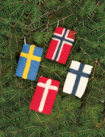 Ornament Felt Flag
