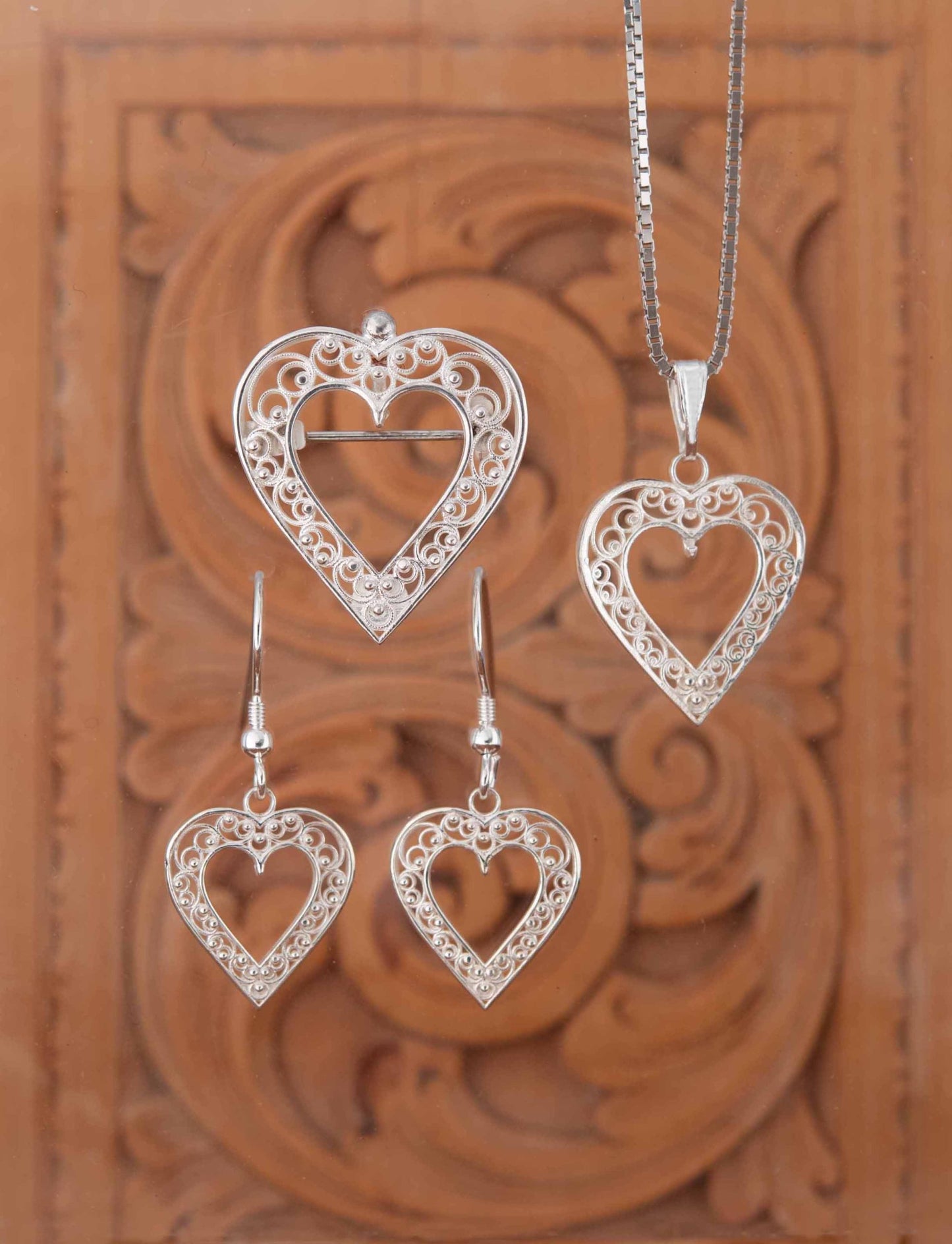 Sylvsmidja Heart Solje