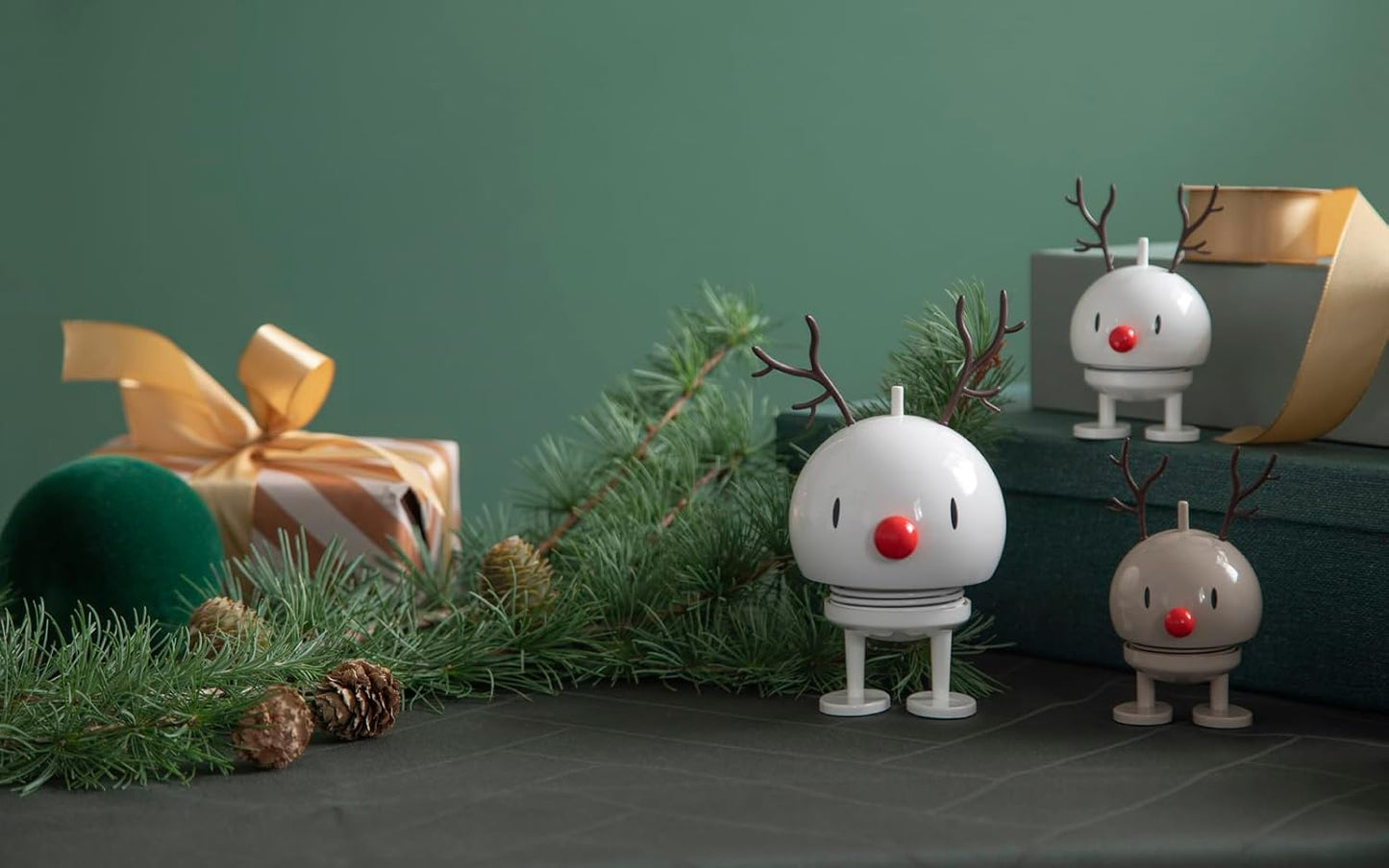 Hoptimist Reindeer Small White