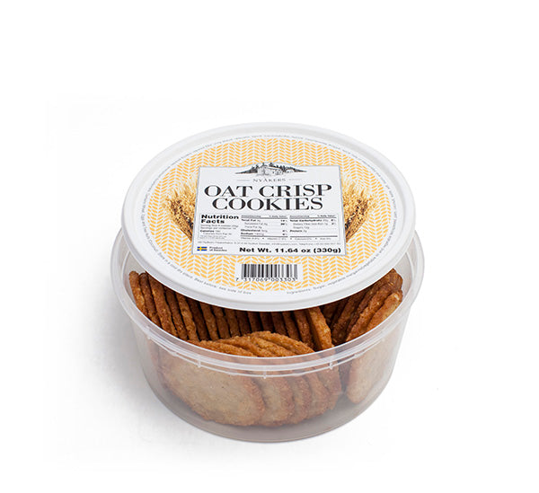 Nyakers Oat Crisp Cookies