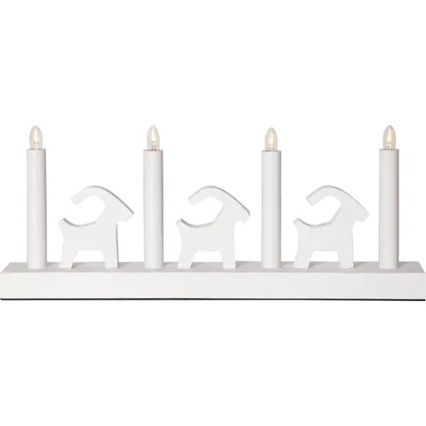 Bruse Wooden Candle Holder Star Trading