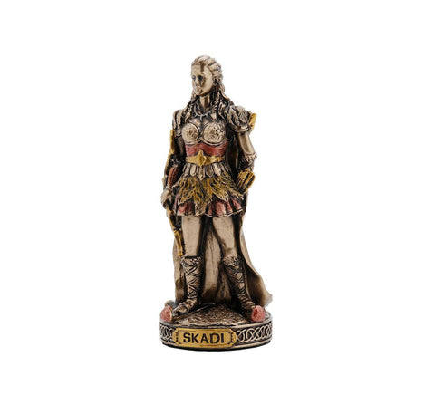 Bronze Skadi Statue Small