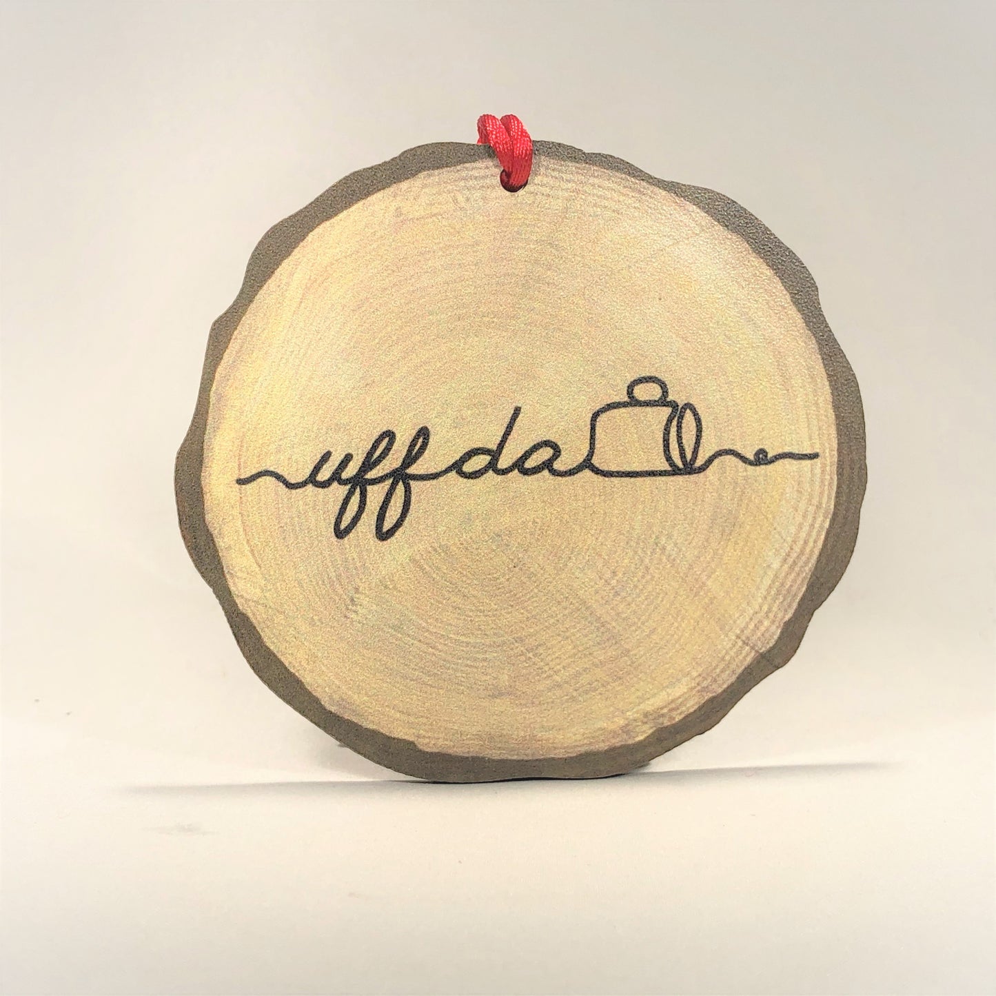 Wood Circle Ornament Talla
