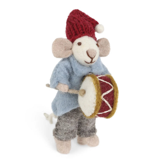 Gry & Sif  Mouse with Drum Small