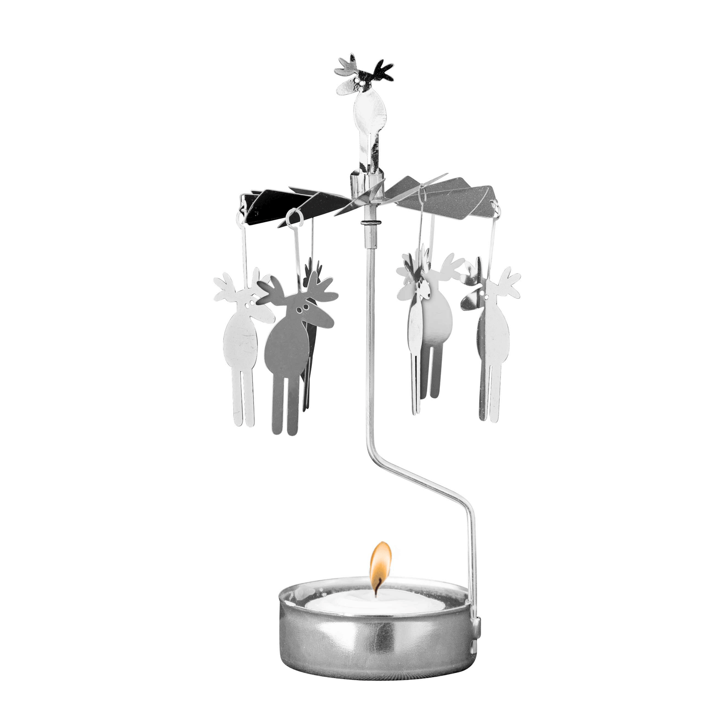 Rotary Candle Holder Moose
