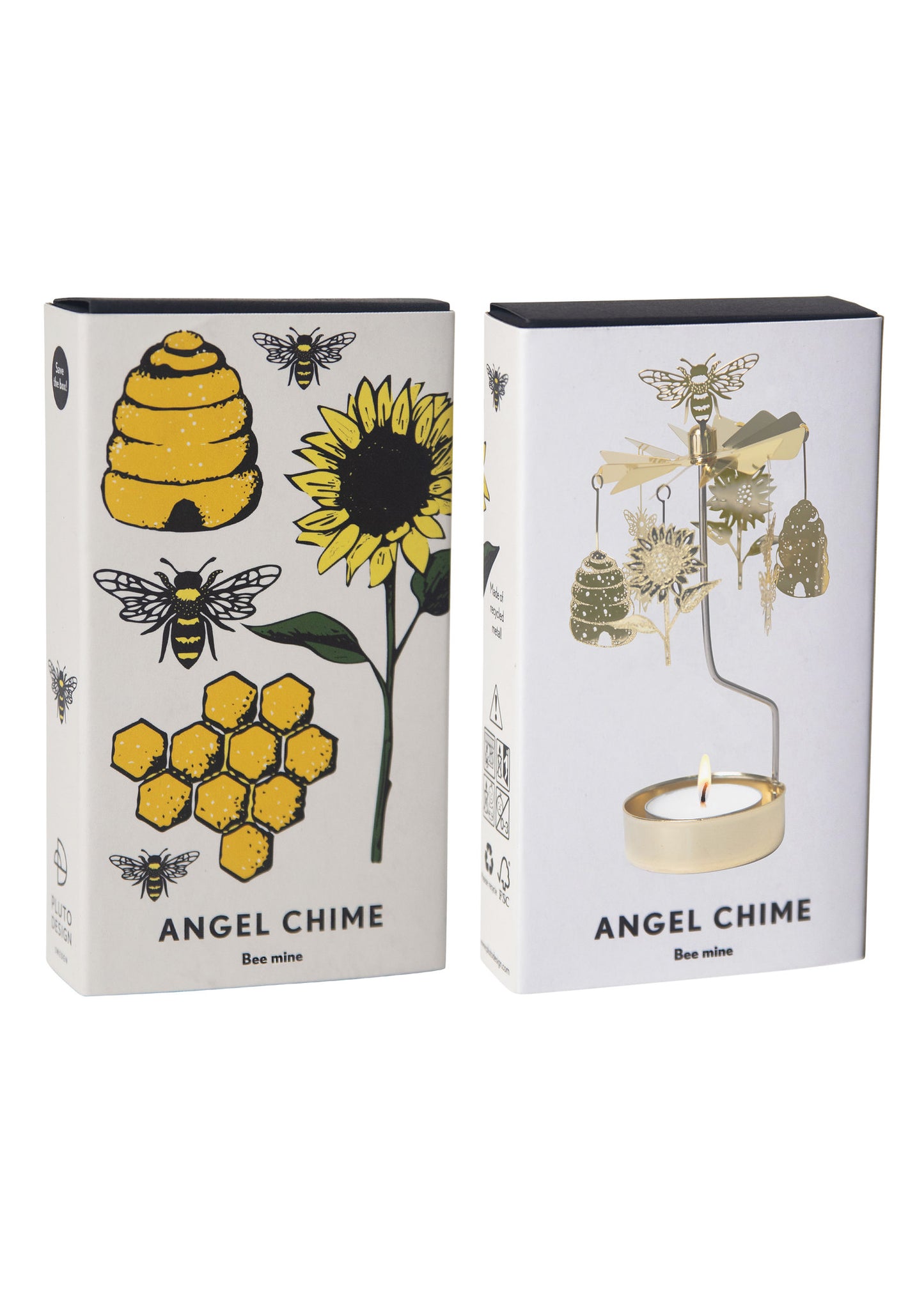 Rotary Candle Be Mine Gold