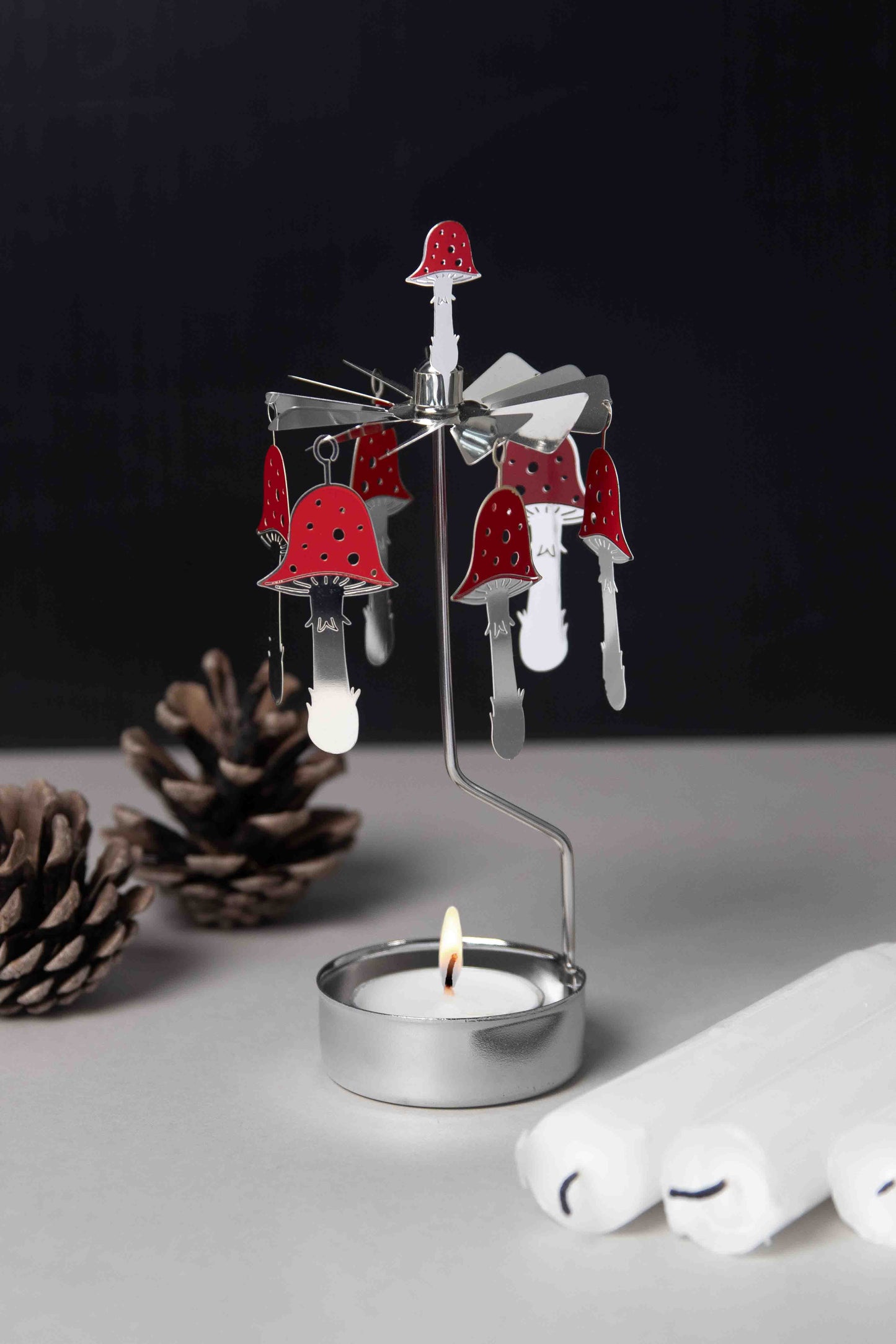 Rotary Candle Mushroom