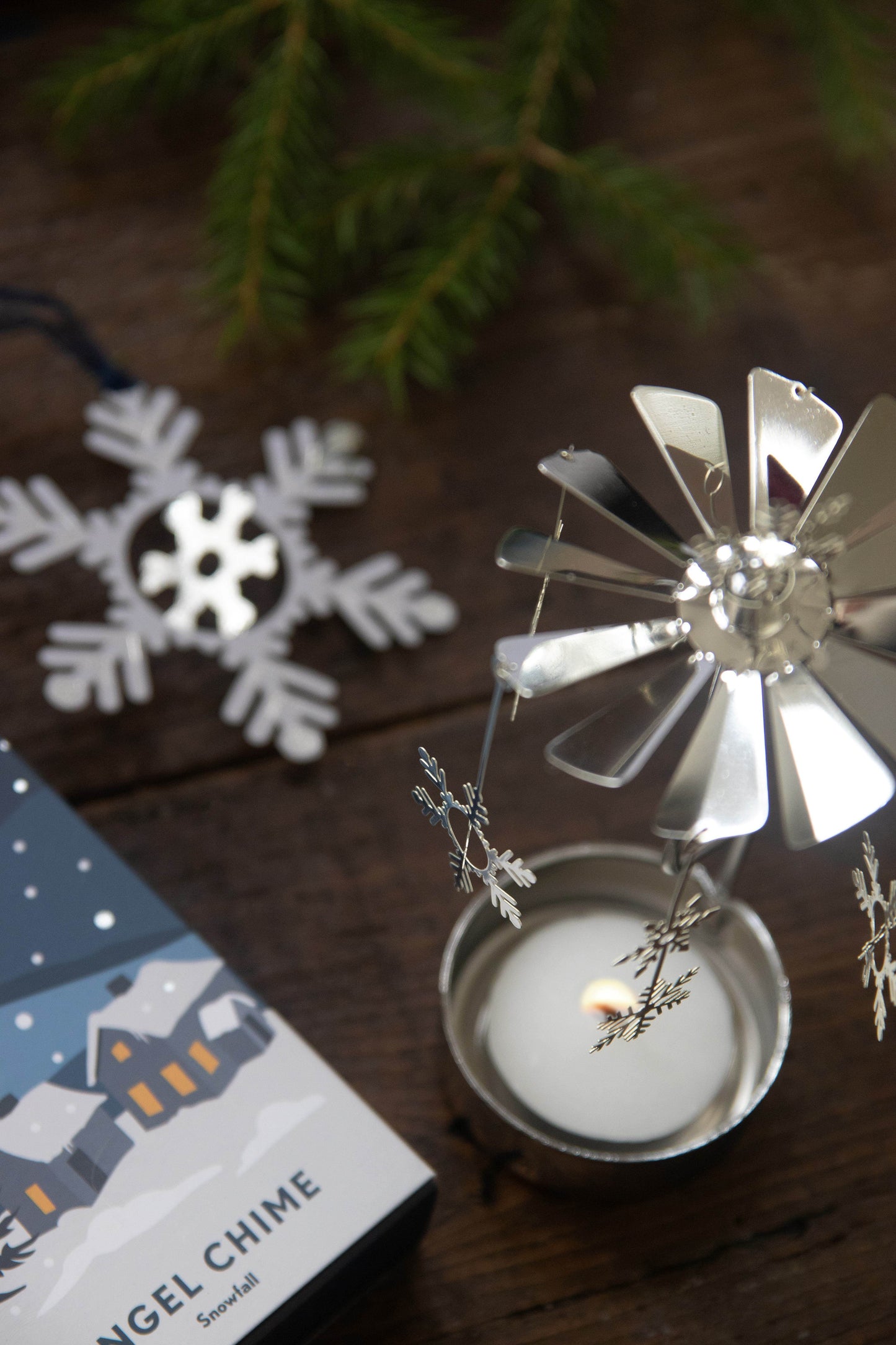 Rotary Candle Snowfall