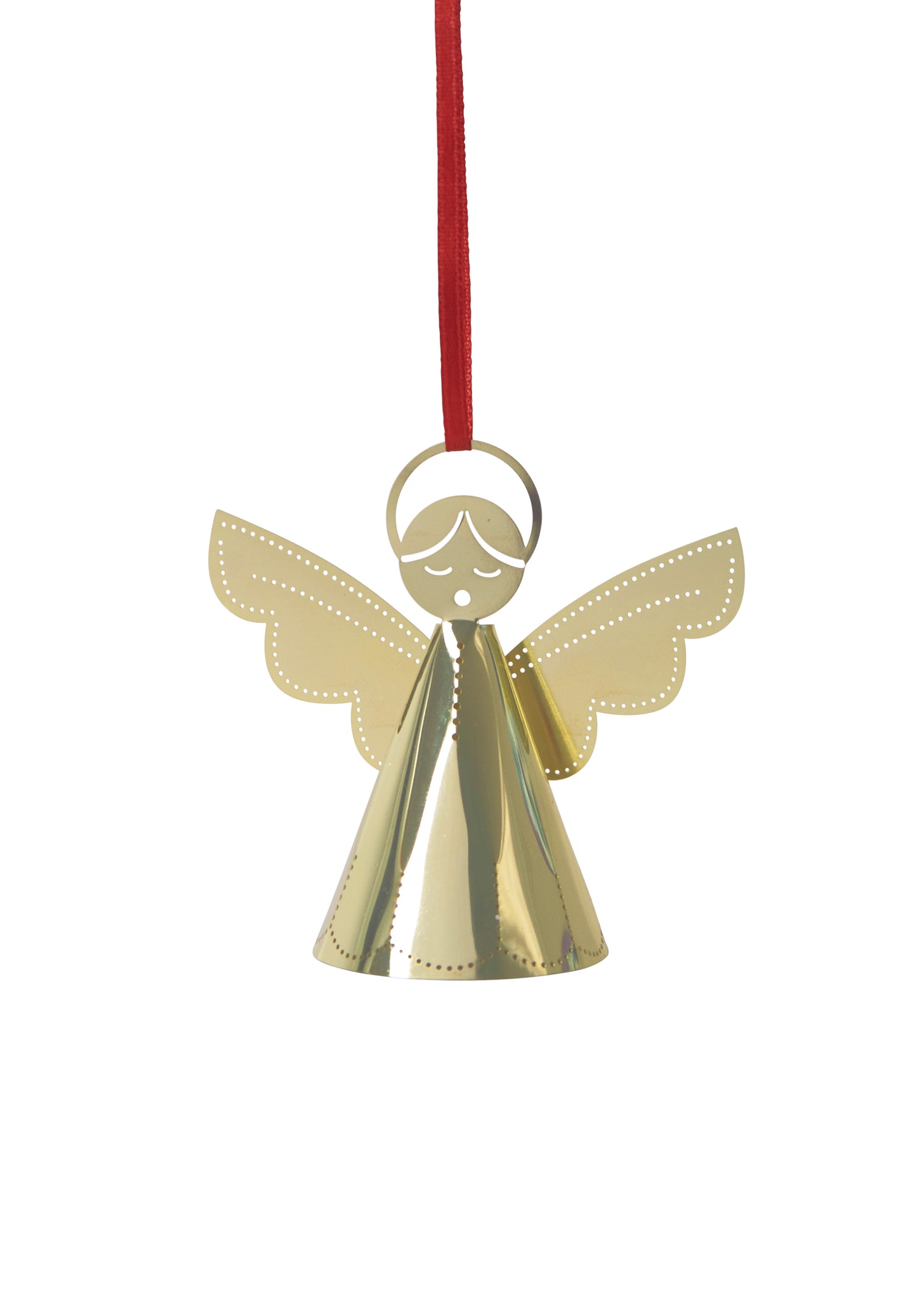 Ornament Singing Angel Metal Pluto