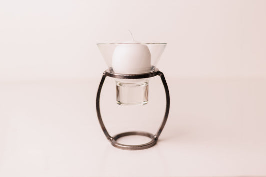 Danish Iron Vase 1 Cup