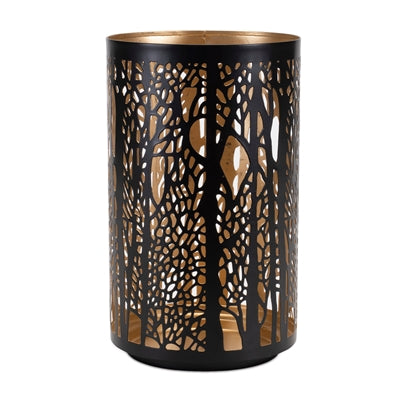 Tree Scene Metal Candle Holder 92437
