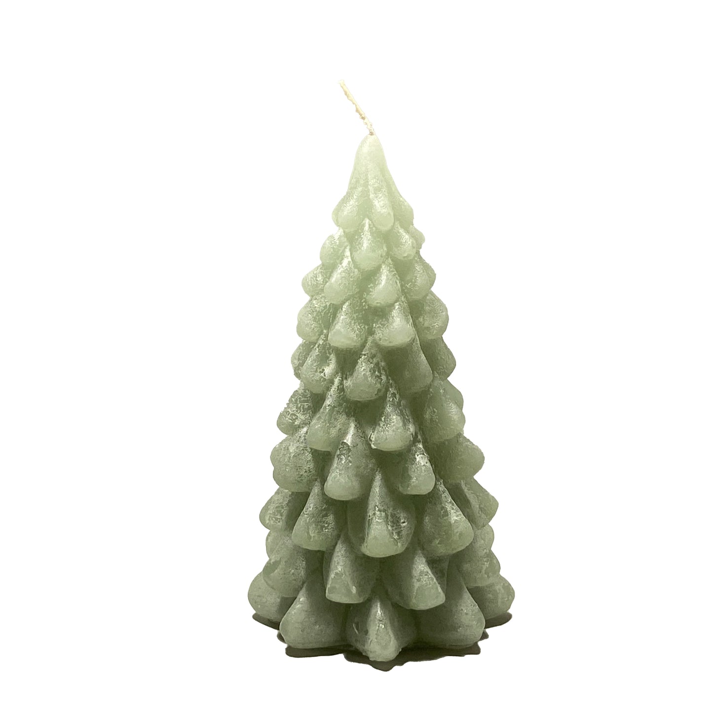 Rustic Christmas Tree Candle