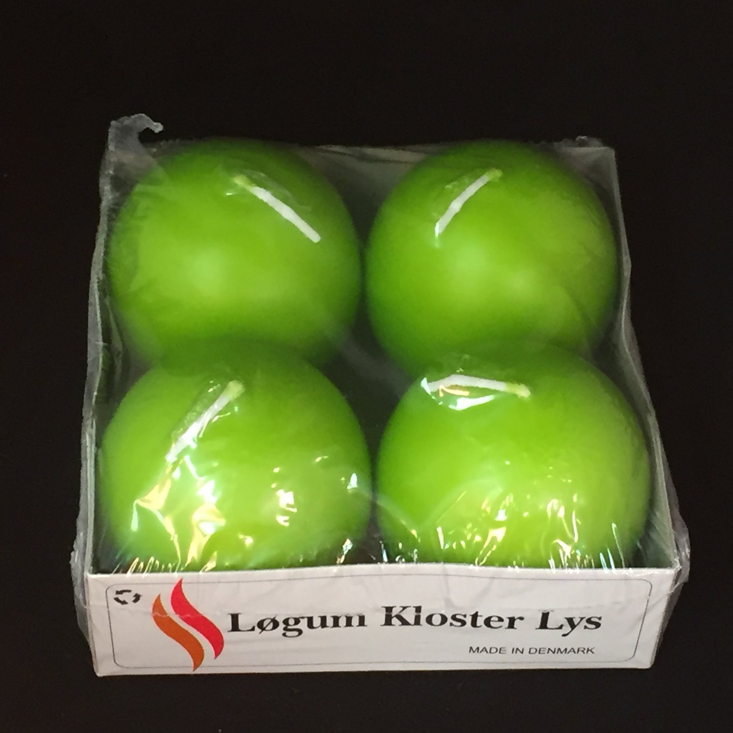 Ball Candle 2" Lime