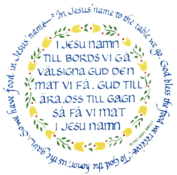 Tile Swedish Prayer
