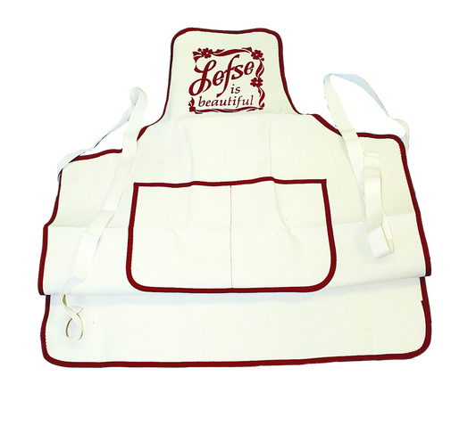 Apron Lefse is Beautiful