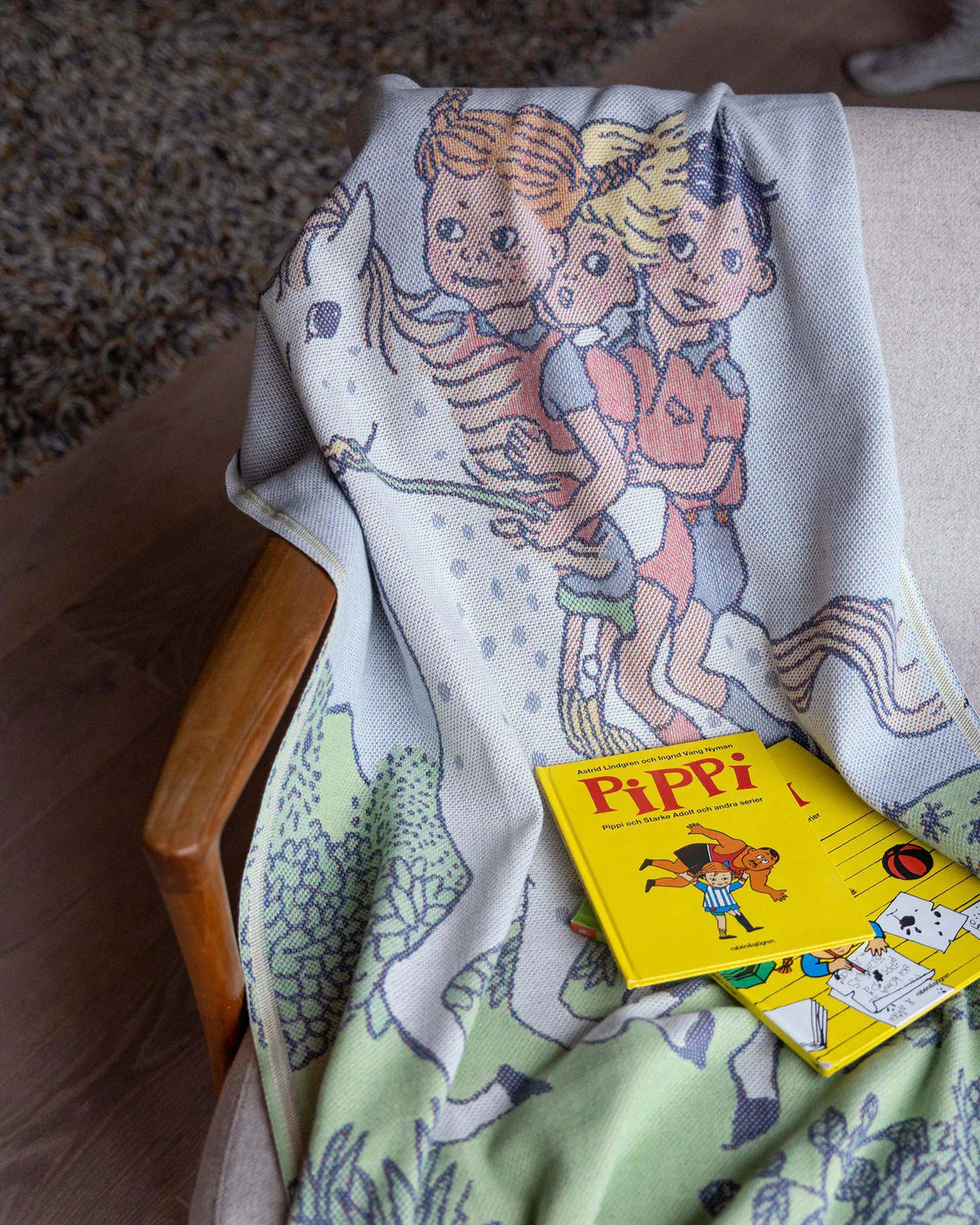 Ekelund Blanket Ridtur Pippi Longstocking