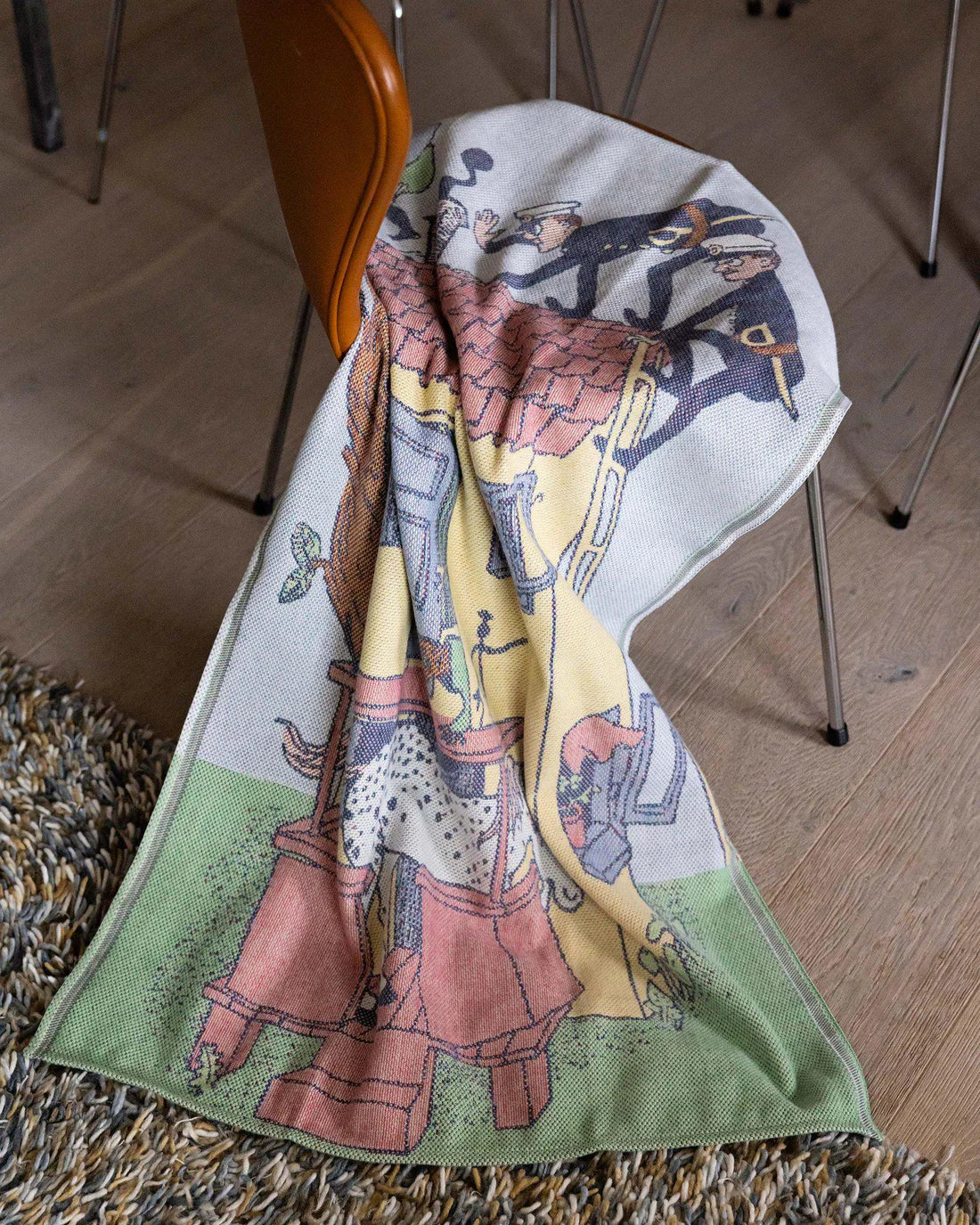 Ekelund Blanket Villa Villekulla Pippi Longstocking