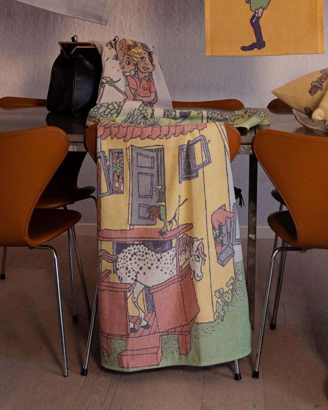 Ekelund Blanket Villa Villekulla Pippi Longstocking