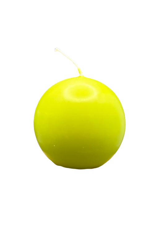 Ball Candle 2" Lime