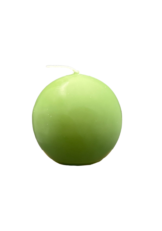 Ball Candle 2" Moss Green