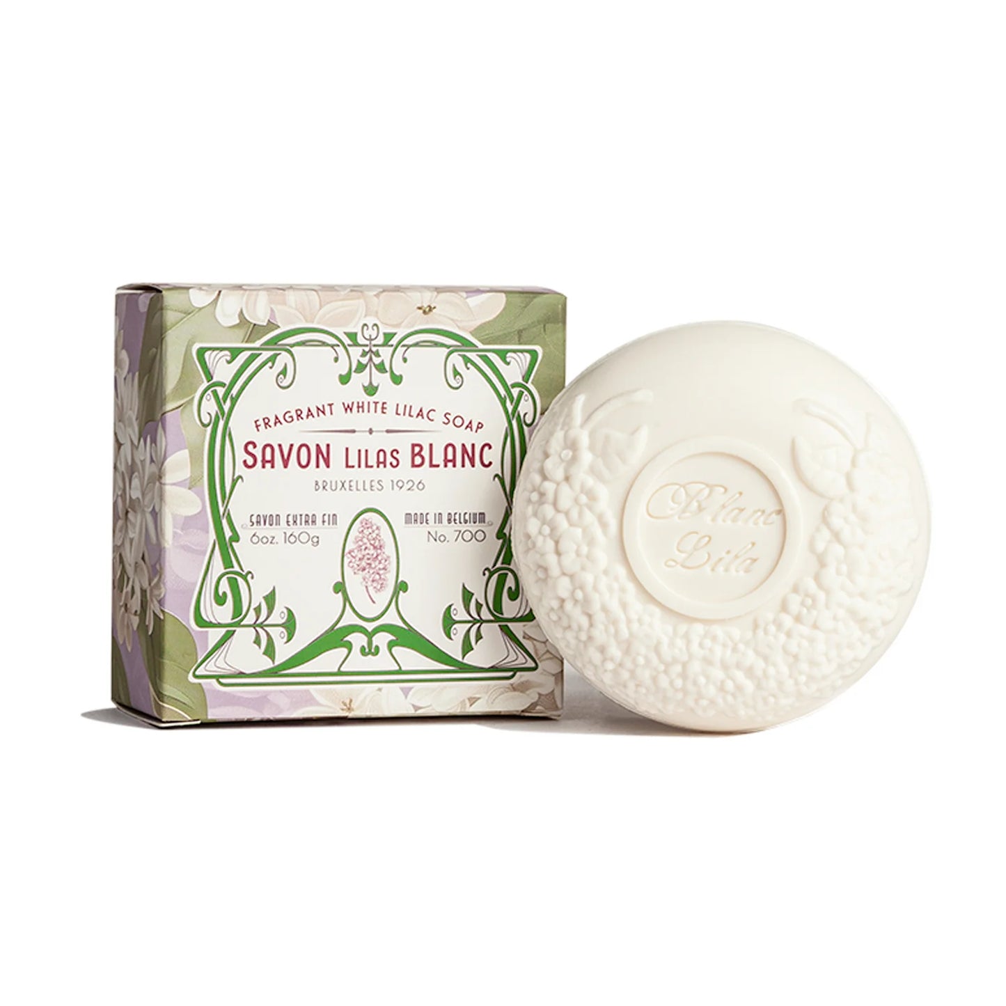 Soap Blanc Lila Savon Lilac Soap