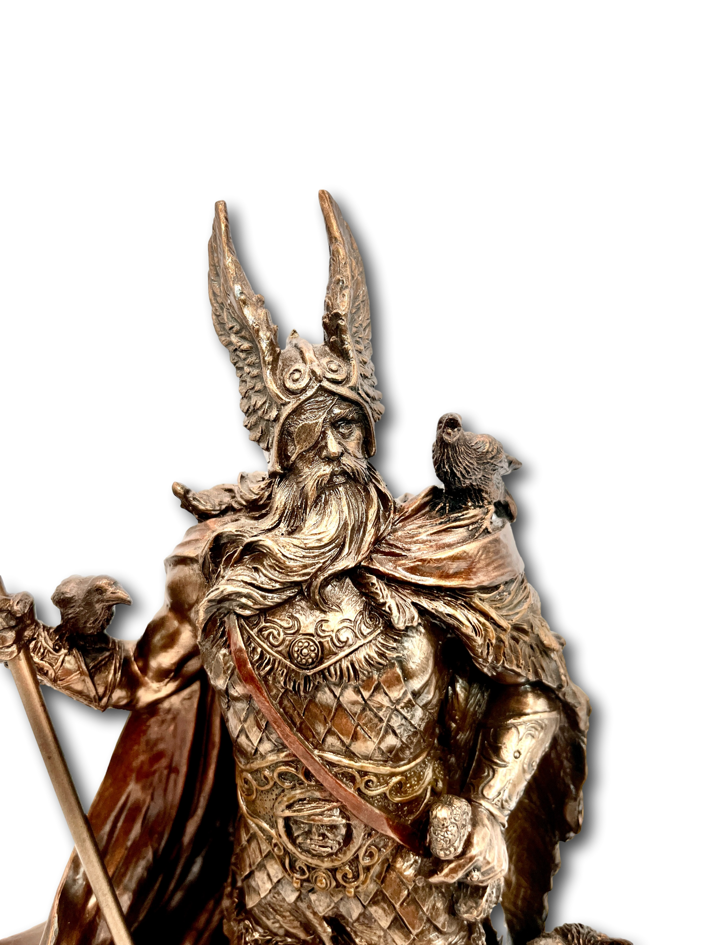 Bronzed Viking Odin
