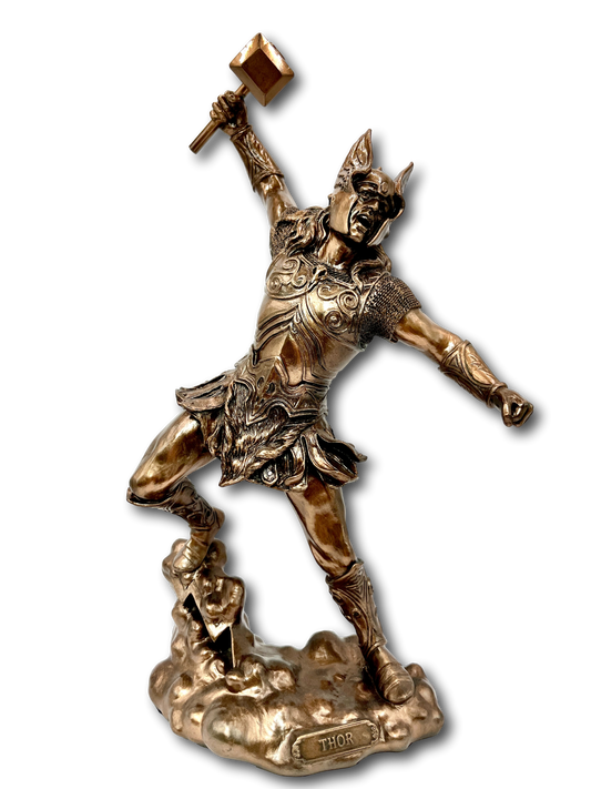 Bronzed Viking Thor