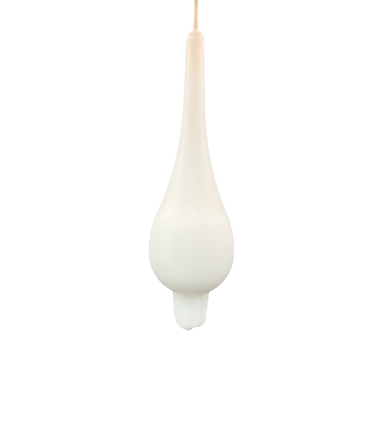 Drop Candle Large White