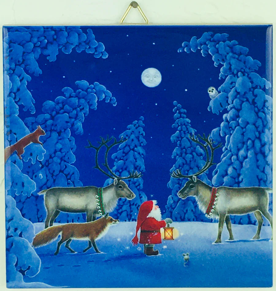 Tile Eva Tomte & Reindeer