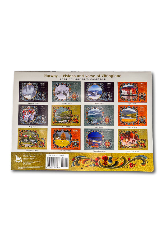 2026 Norway Collectors Calendar