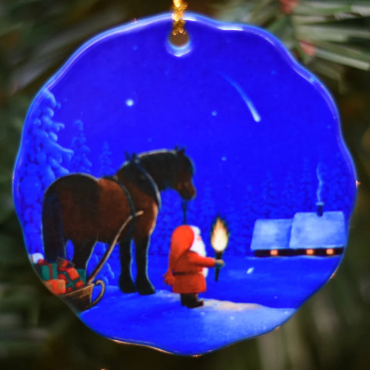 Ornament Eva Tomte & Cabin Shooting Star