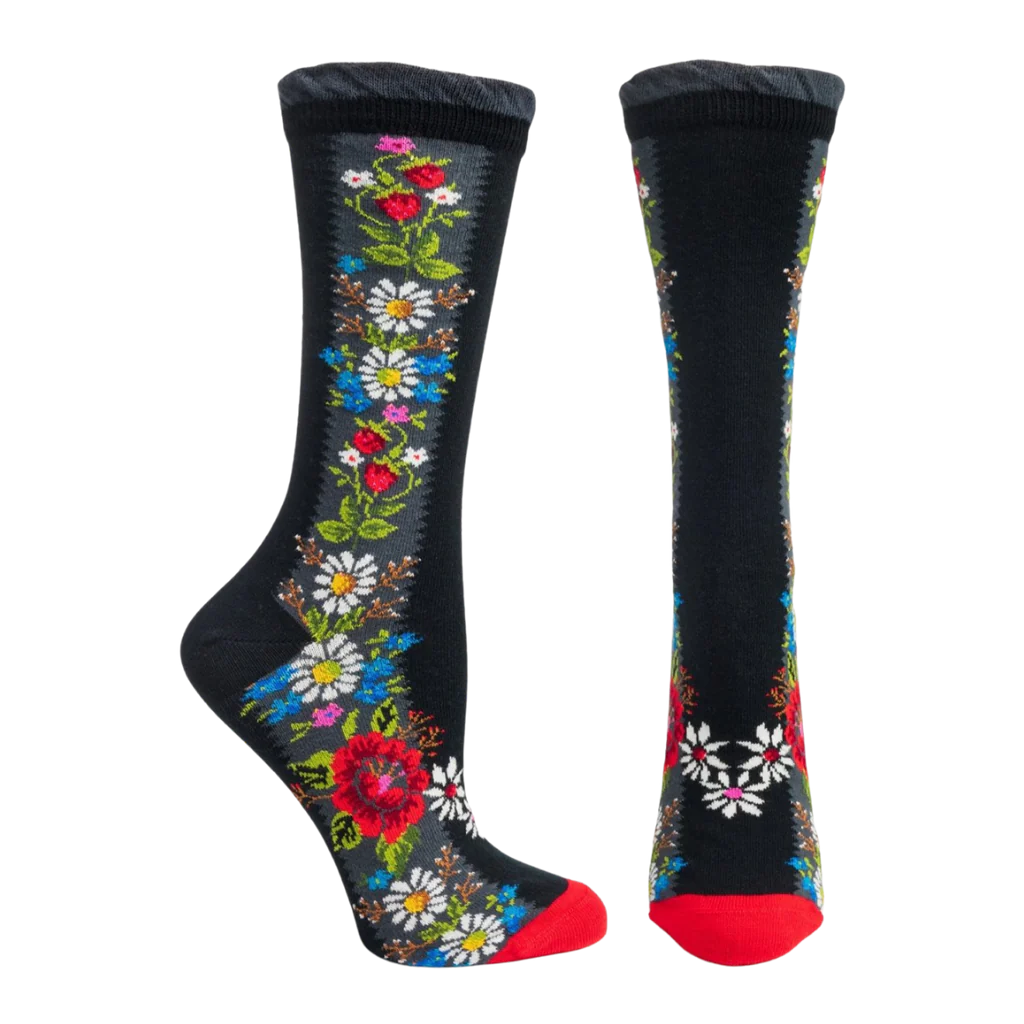 Sock Ozone Japonism Black